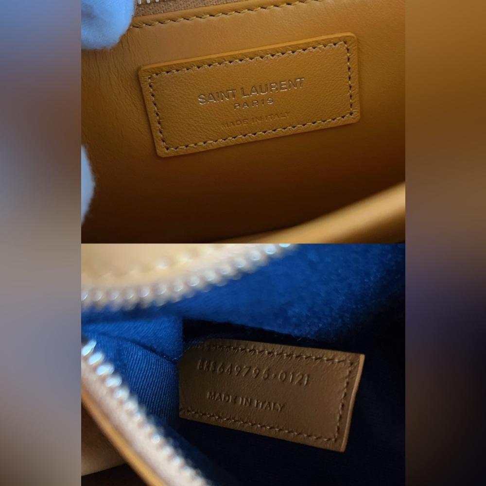 Saint Laurent YSL Smooth Calfskin Le Maillon Leather Shoulder Bag - Picture 11 of 16